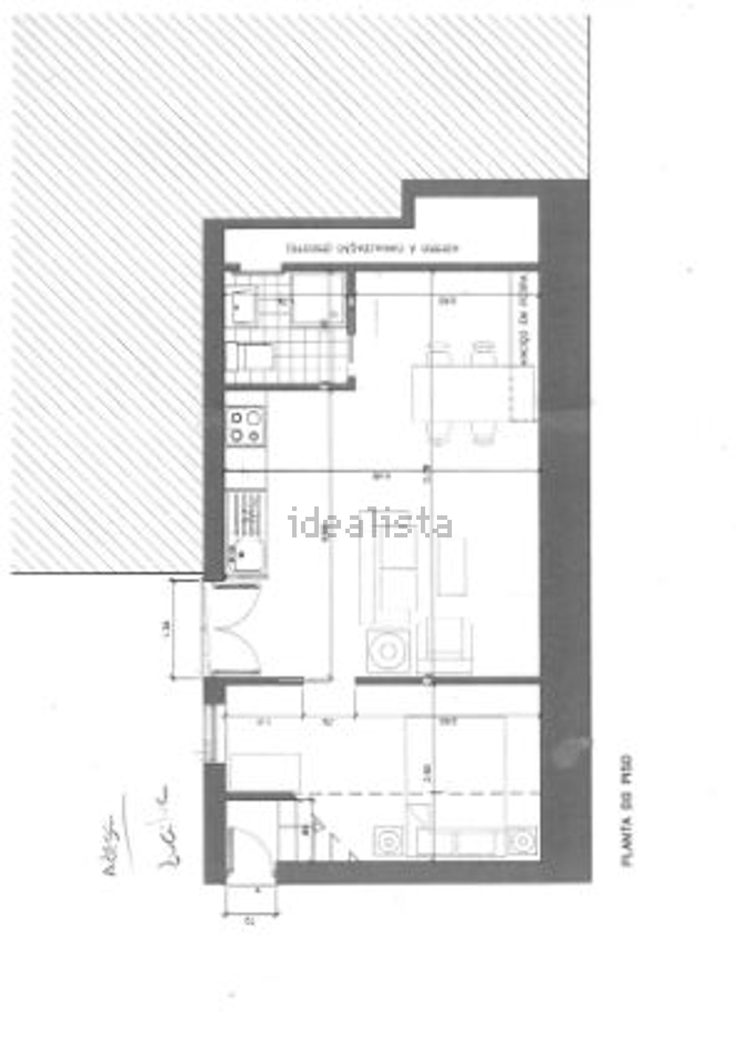 小楼房或独栋别墅出售在Rua Serpa Pinto s/n - 平面图