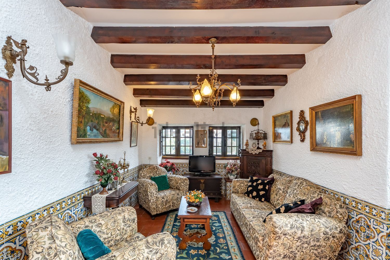 小楼房或独栋别墅出售在Rua Pintor Manuel da Silva - 客厅