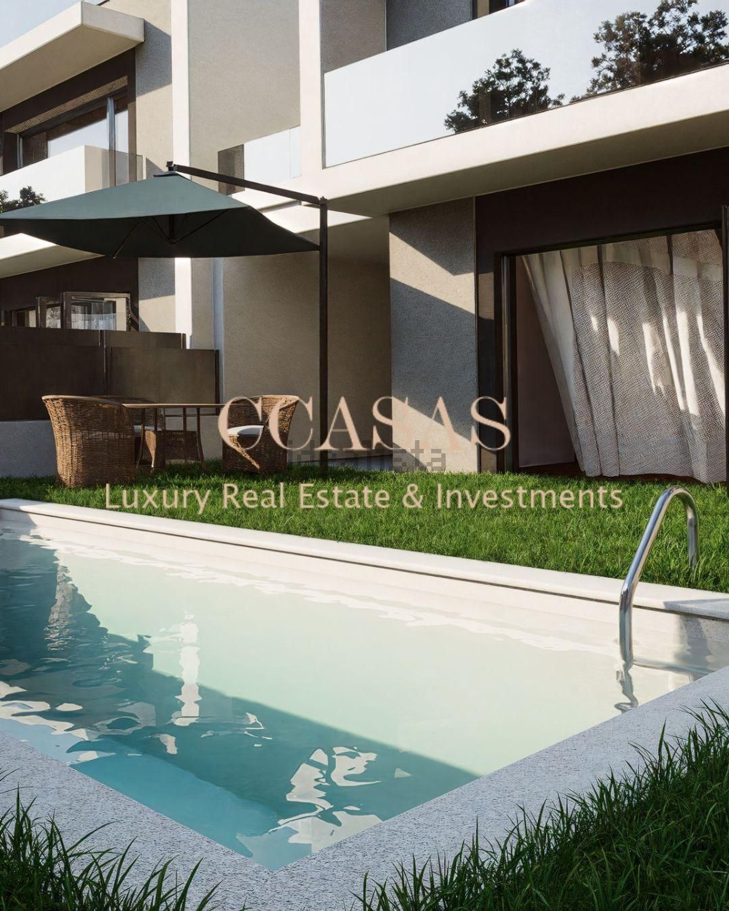 双拼别墅出售在Alameda de São Pedro - 游泳池