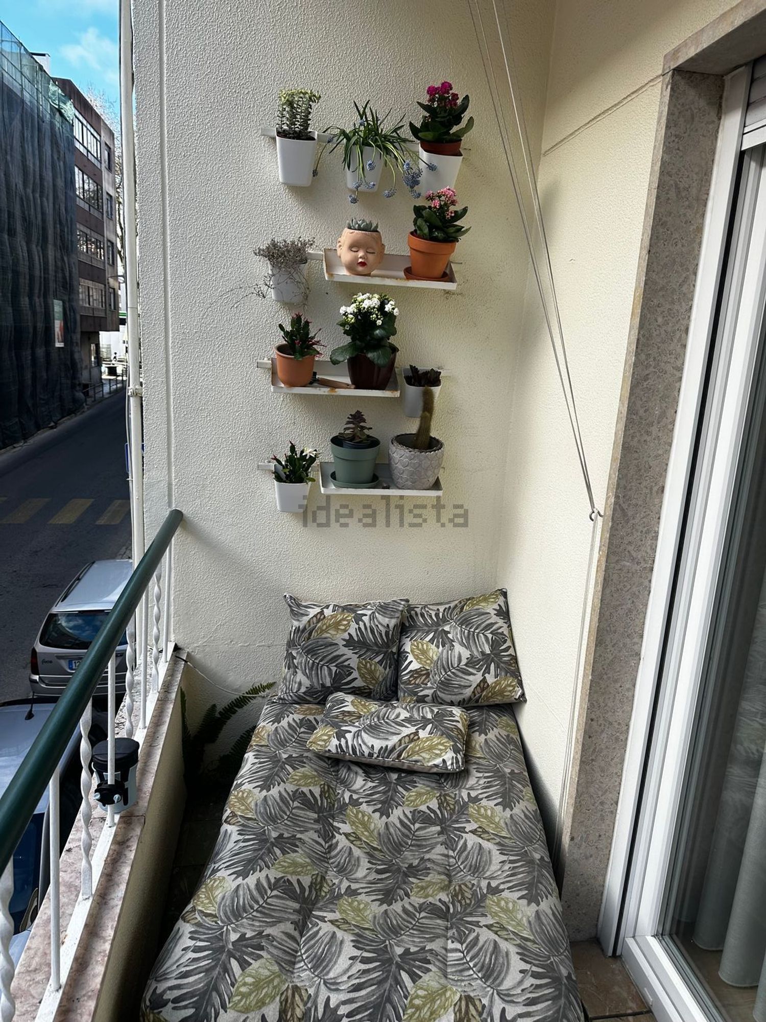 出租公寓 t2在Rua Sacadura Cabral, 20 - 露台