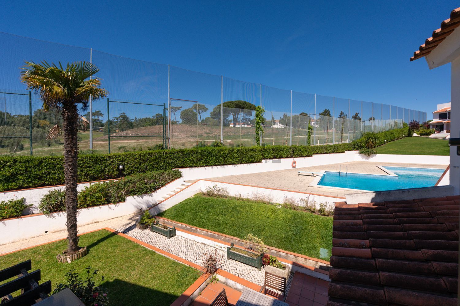 出租双拼别墅在Rua Ribatejo, 42 - 游泳池