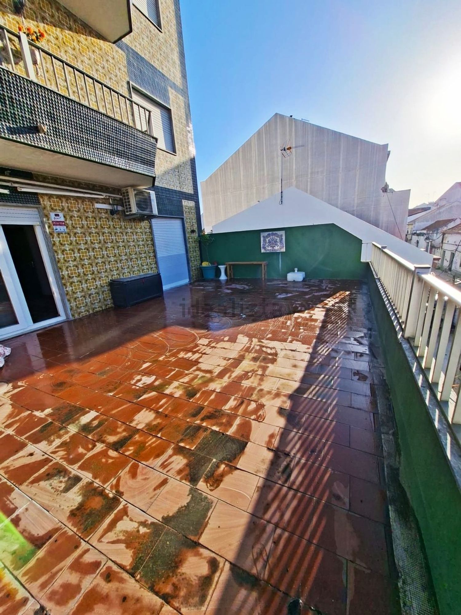 出租公寓 t4在Rua José Ferreira Pio, 26 a - 阳台