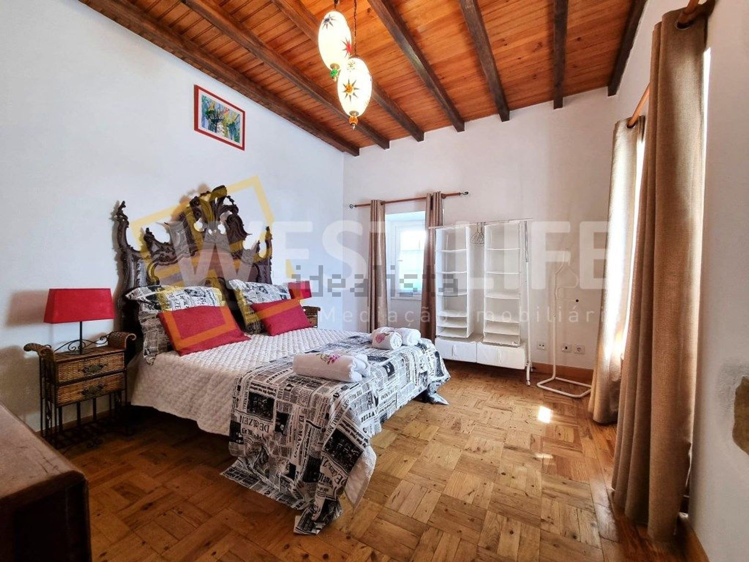 出租小楼房或独栋别墅在Barreiralva - Póvoa de Cima - 卧室