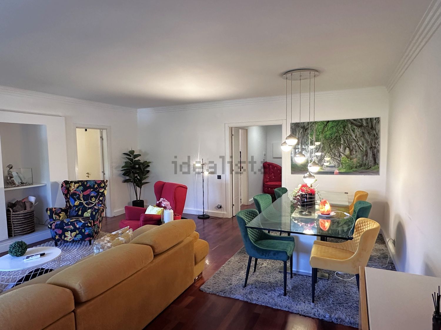 出租公寓 t2Calçada do Poço, 2 - 客厅