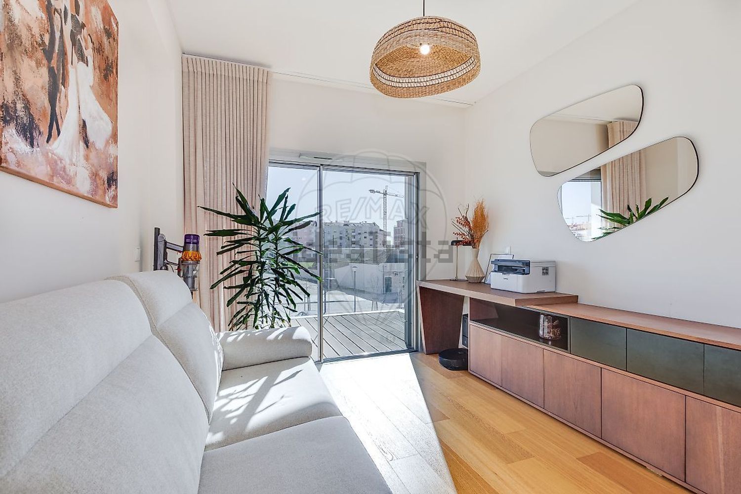 出租公寓 t3在Avenida 5 de Outubro, 401 - 客厅