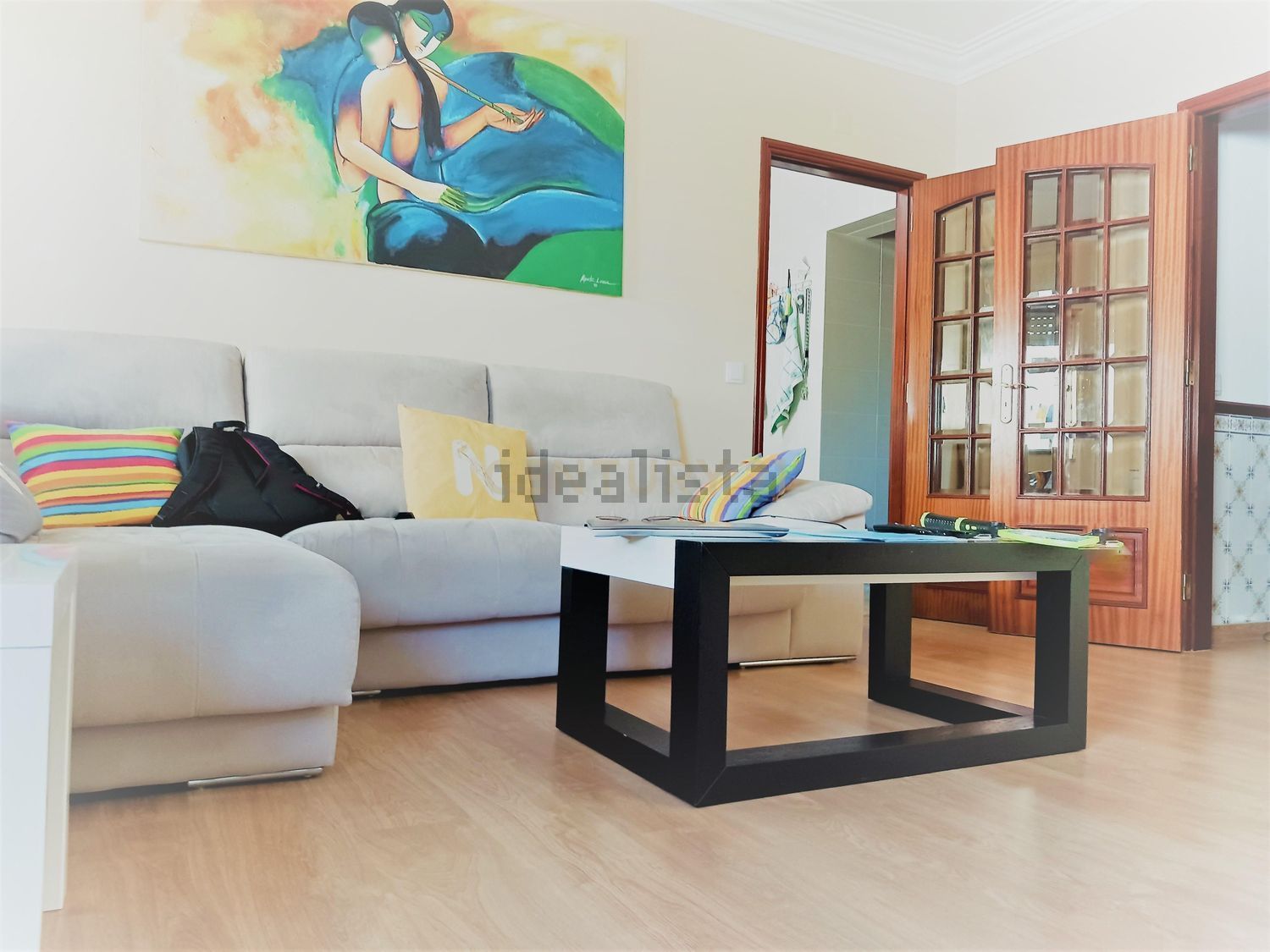 出租公寓 t2在Centro do Montijo - 客厅