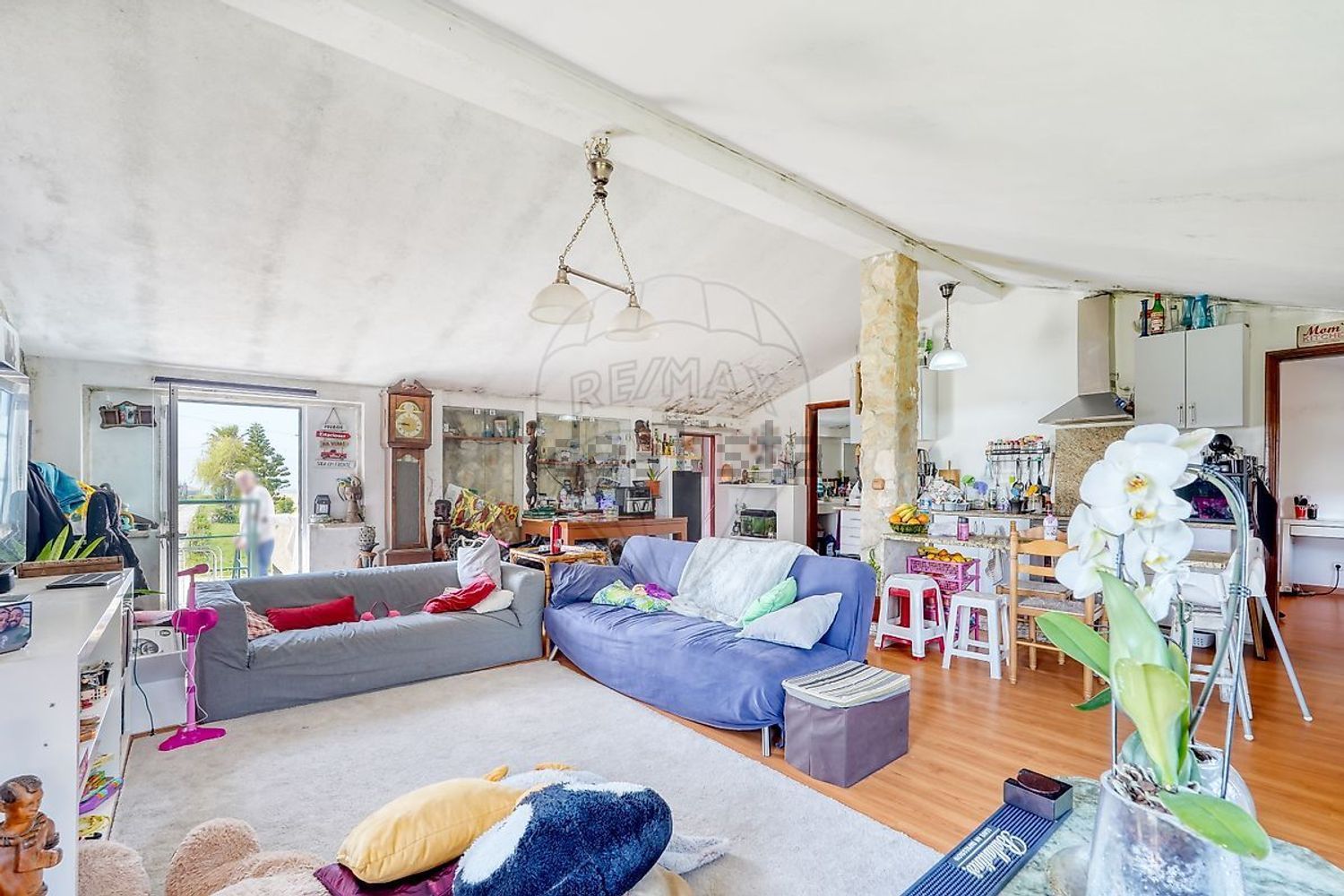 小楼房或独栋别墅出售在Rua da Horta - 客厅