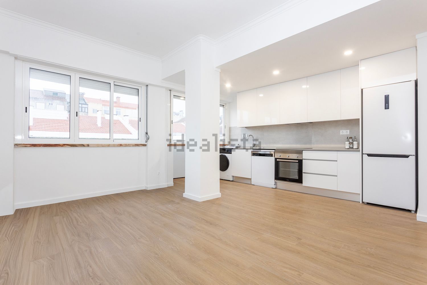 出租公寓 t2在Travessa Antero de Quental - 客厅