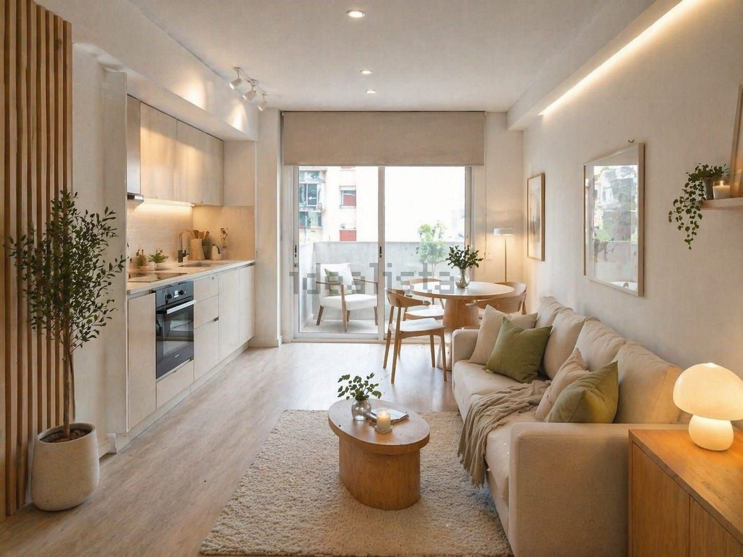 公寓 t1出售在Rua António Silva - 客厅