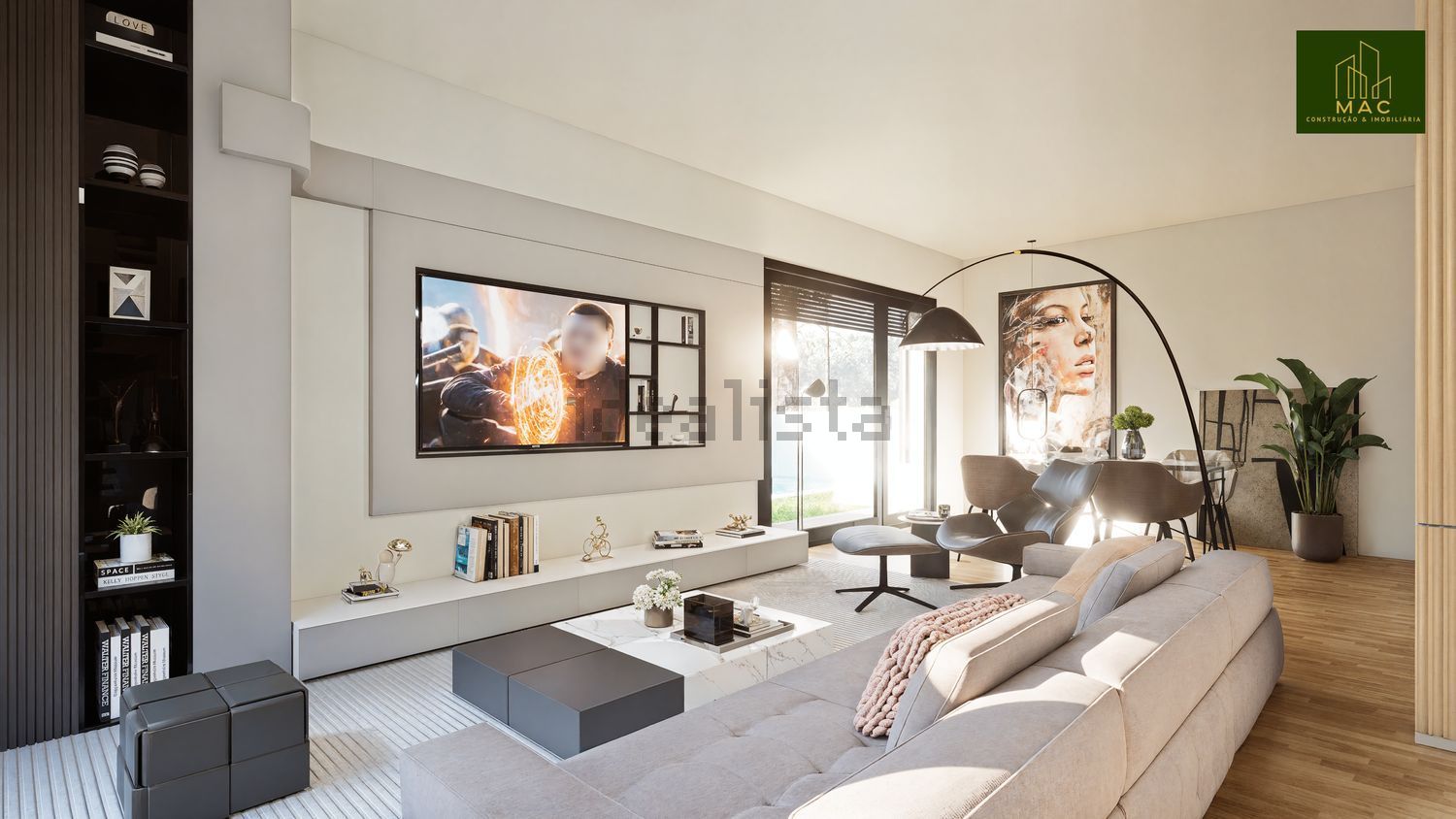 小楼房或独栋别墅出售在Redondos - 客厅