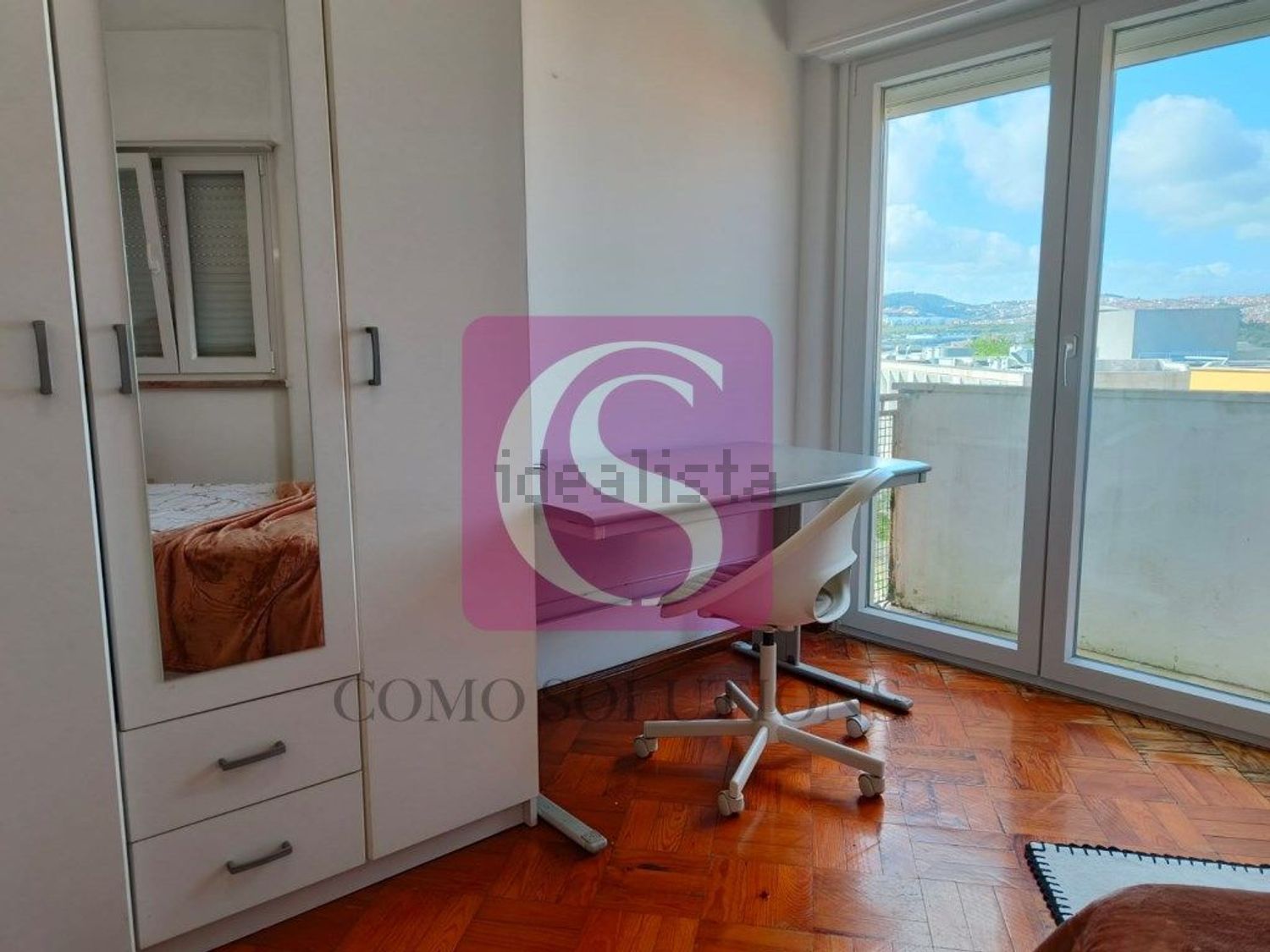 出租公寓 t1在Rua Santo Eloy, 37 - 卧室