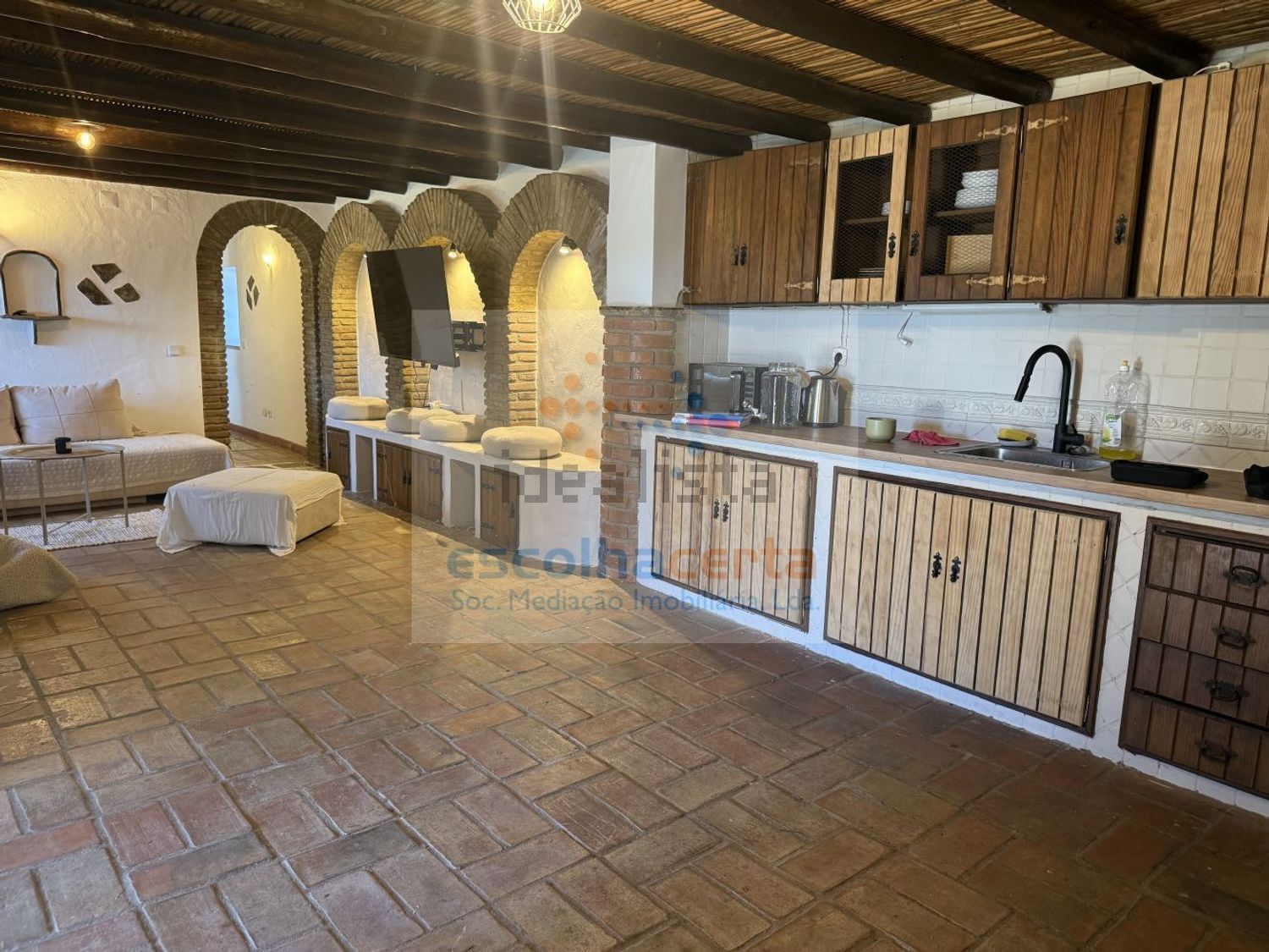 出租小楼房或独栋别墅在Cascalheira - Venda do Alcaide - 厨房