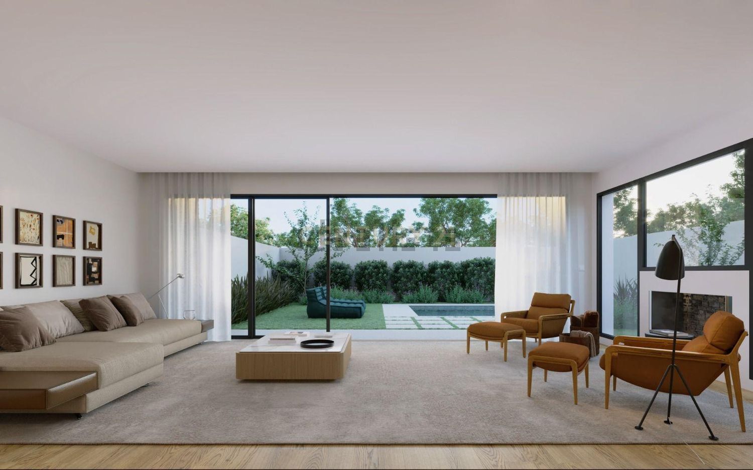 小楼房或独栋别墅出售在Rua Capitão Salgueiro Maia - 客厅