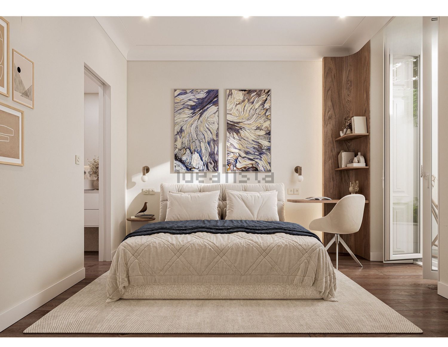 公寓 t2出售在Avenida Duque de Loulé, 52 - 卧室