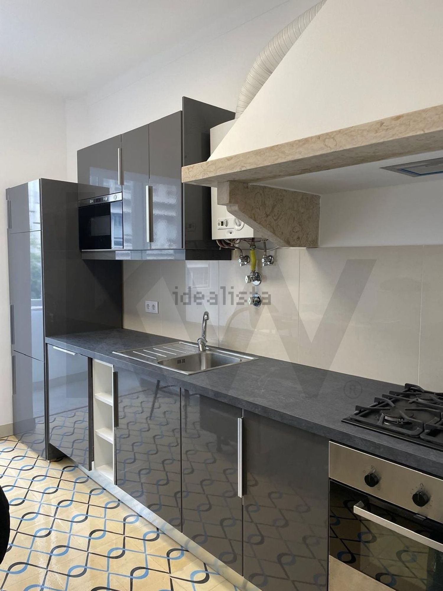 出租复式公寓Calçada Necessidades - 厨房