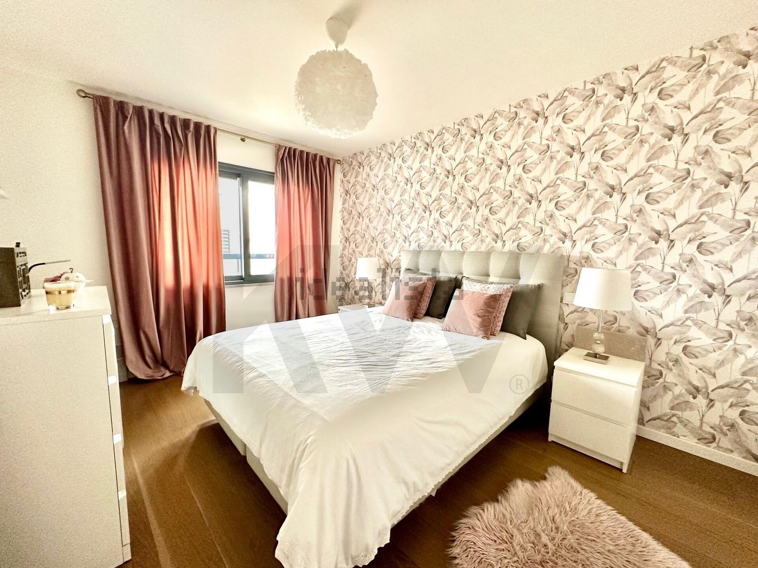 出租公寓 t2在Rua das Flores s/n - 卧室