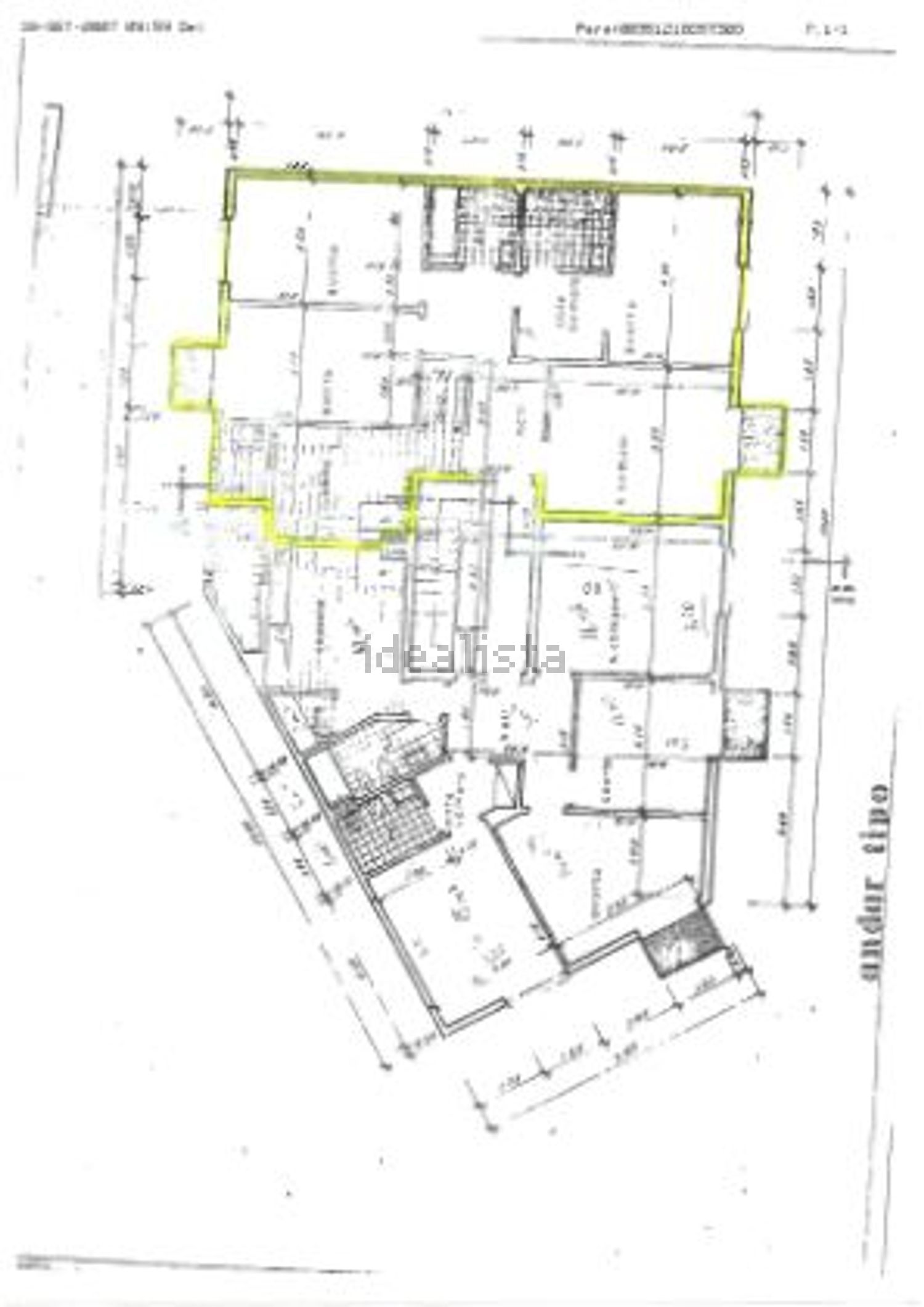 公寓 t3出售在Rua Aquilino Ribeiro - 平面图
