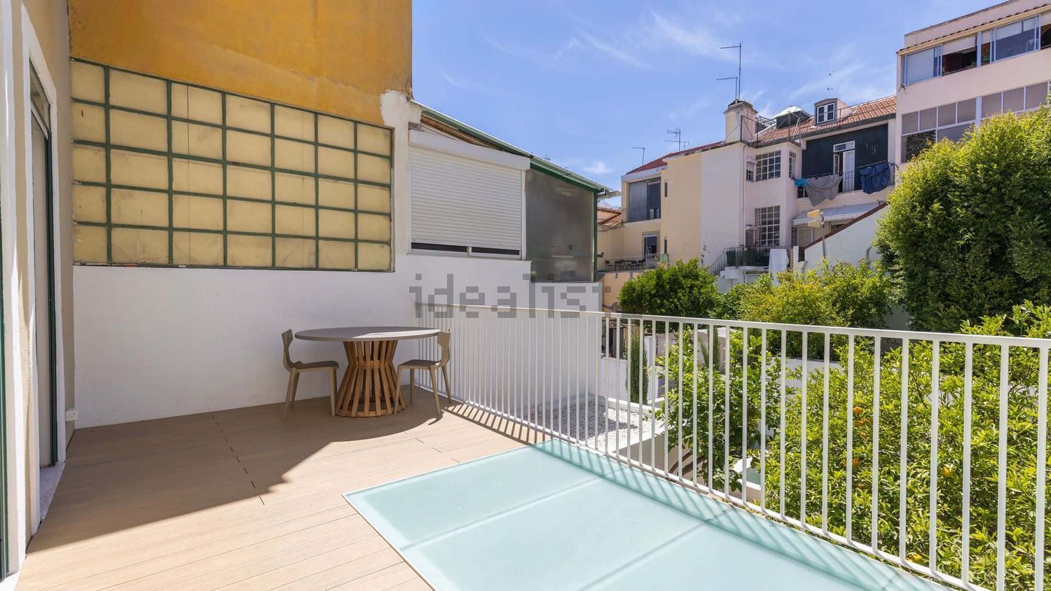 出租公寓 t2在Rua Afonso Annes Penedo, 14 - 阳台