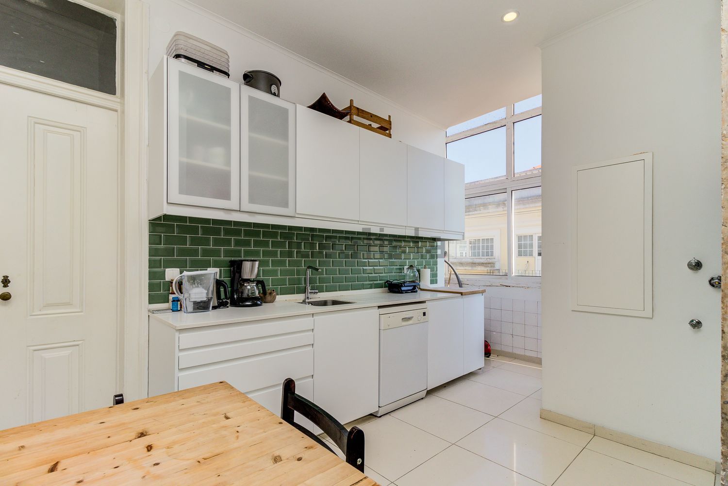 出租公寓 t4在Rua Chagas, 20 - 厨房