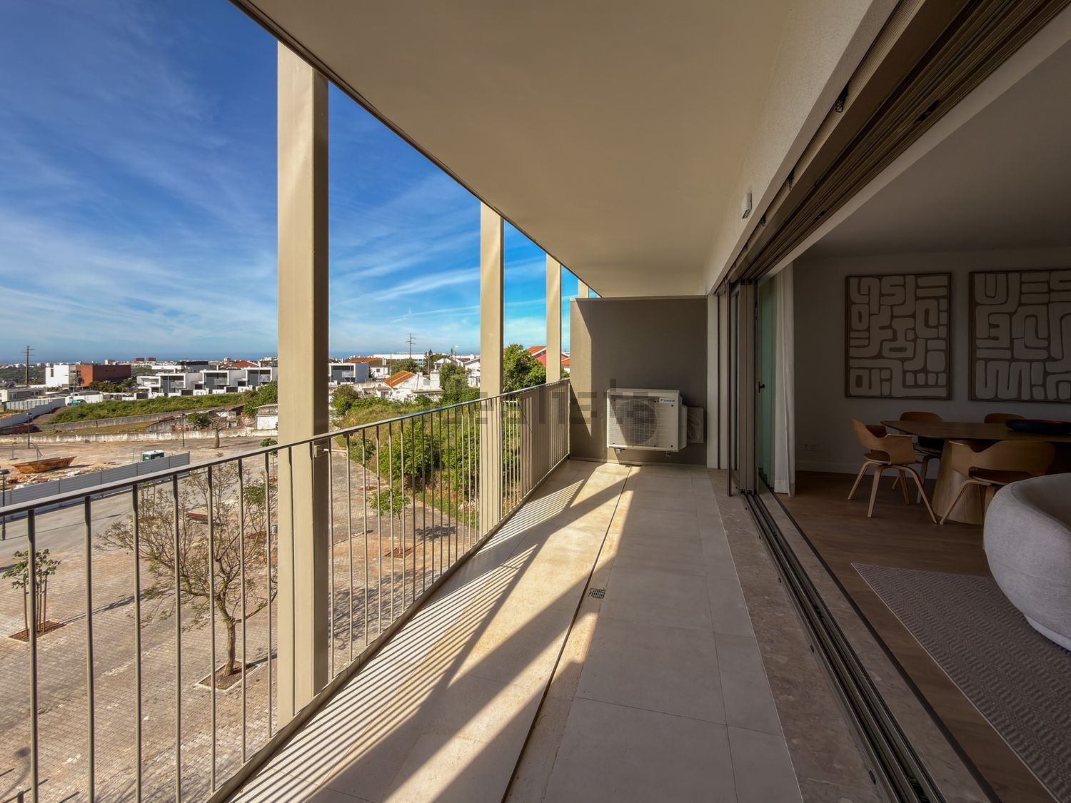 出租公寓 t2在Praceta Bernardo Sassetti - 阳台