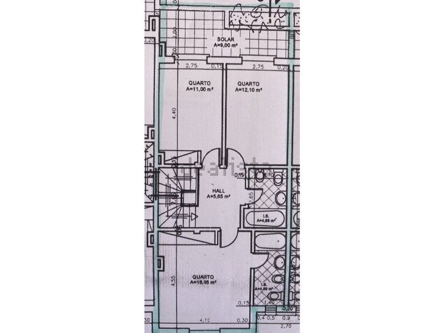 小楼房或独栋别墅出售在Rua Dona Aurélia, 13 - 平面图