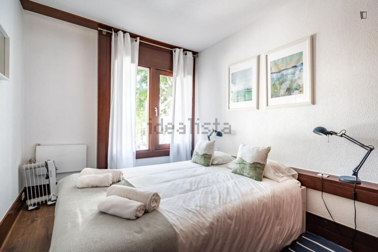 出租公寓 t1在Rua das Mimosas - 卧室