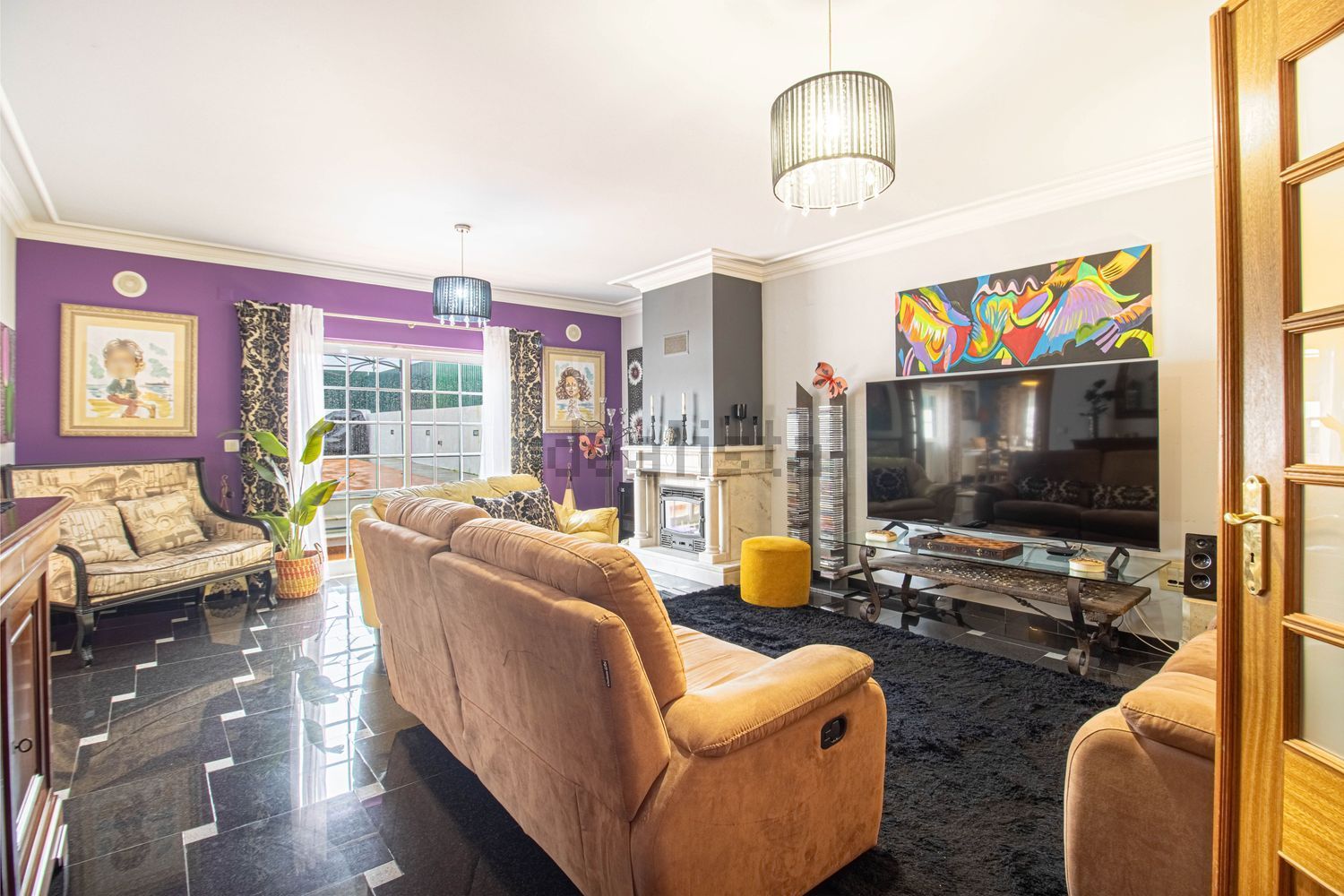 双拼别墅出售在Rua Primeiro de Maio, 3 - 客厅