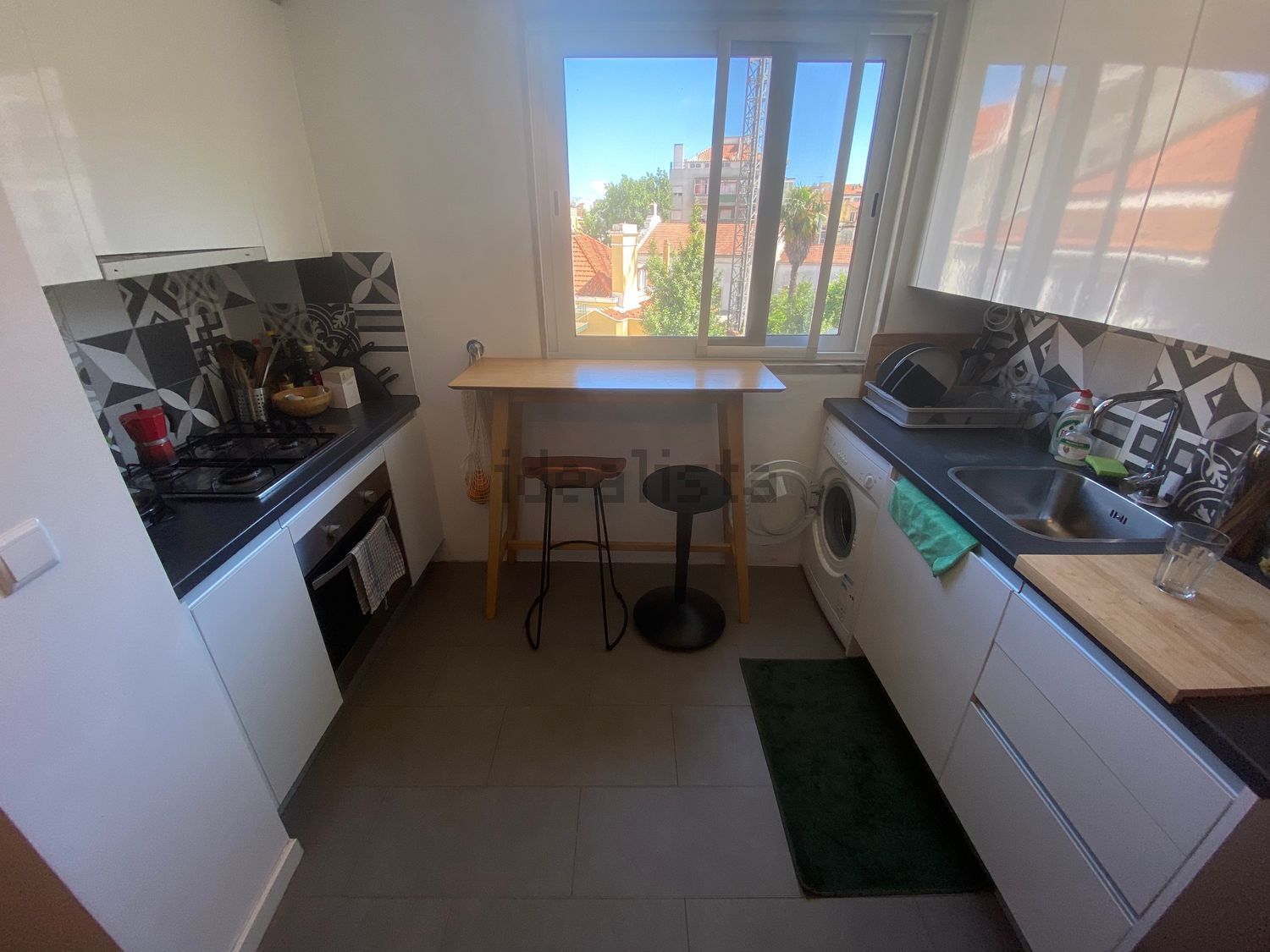 出租复式公寓在Rua da Senhora da Glória - 厨房