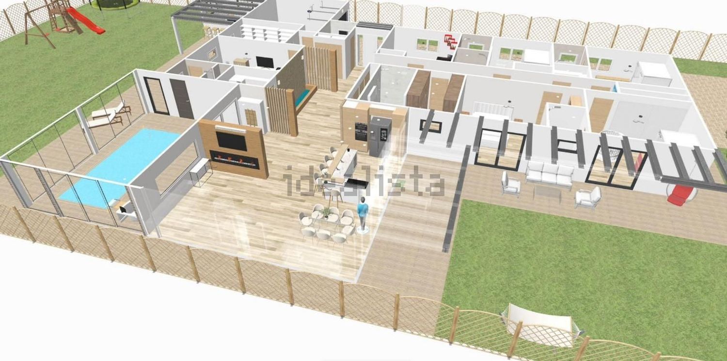 小楼房或独栋别墅出售在São Bartolomeu dos Galegos e Moledo - 平面图