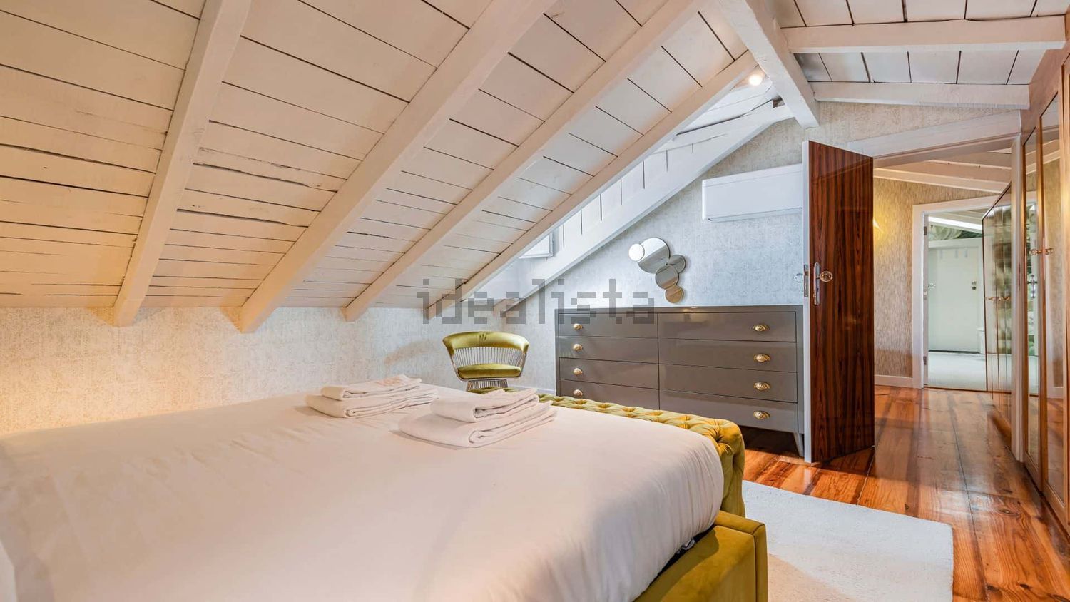 出租公寓 t2在Rua Vítor Cordon, 47 - 卧室