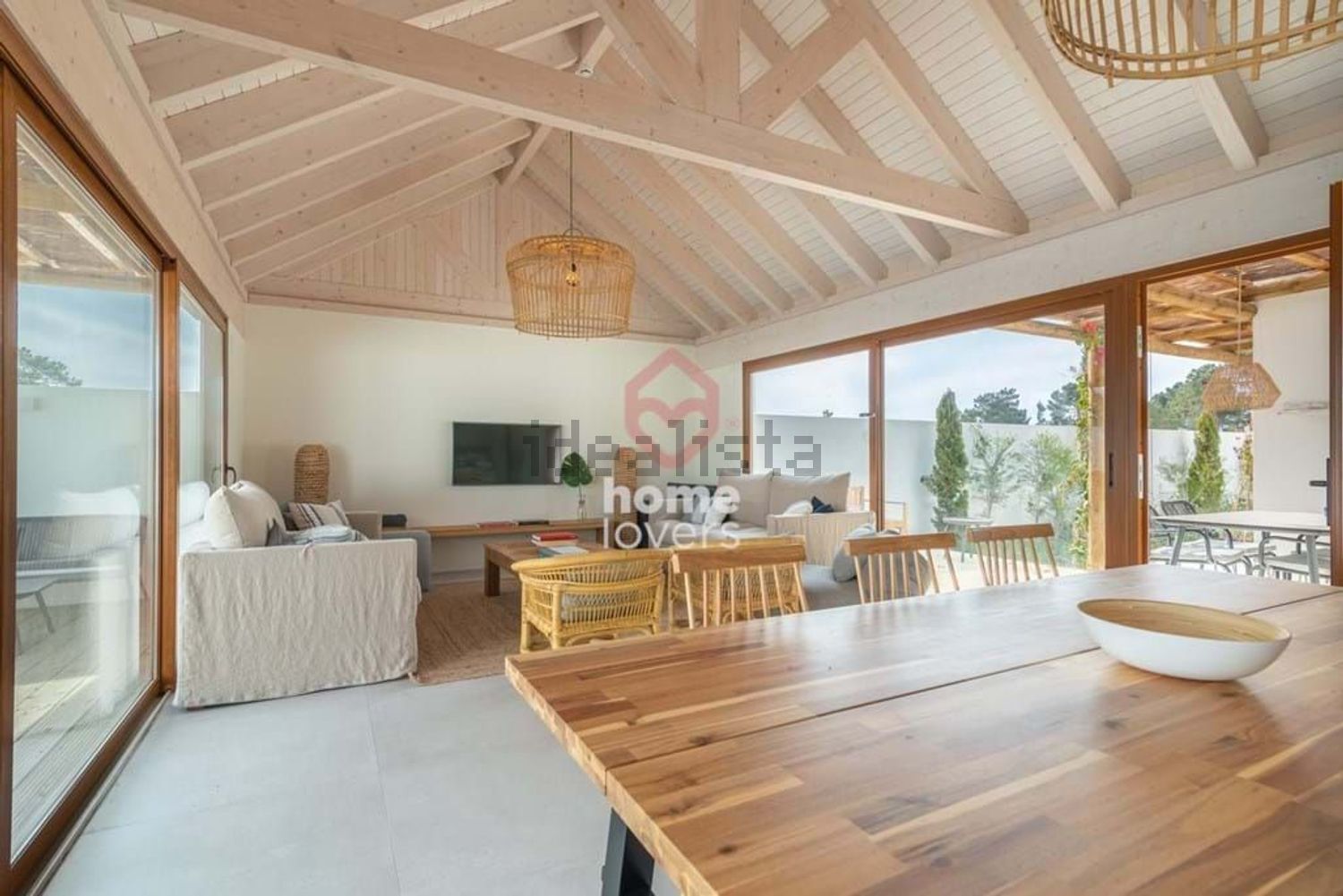 小楼房或独栋别墅出售在Rua das Laranjeiras - 客厅