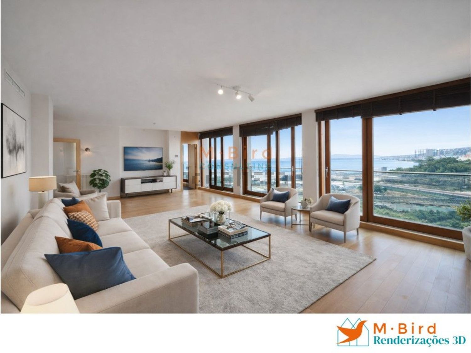 公寓 t4出售在Rua Gaivotas em Terra - 客厅