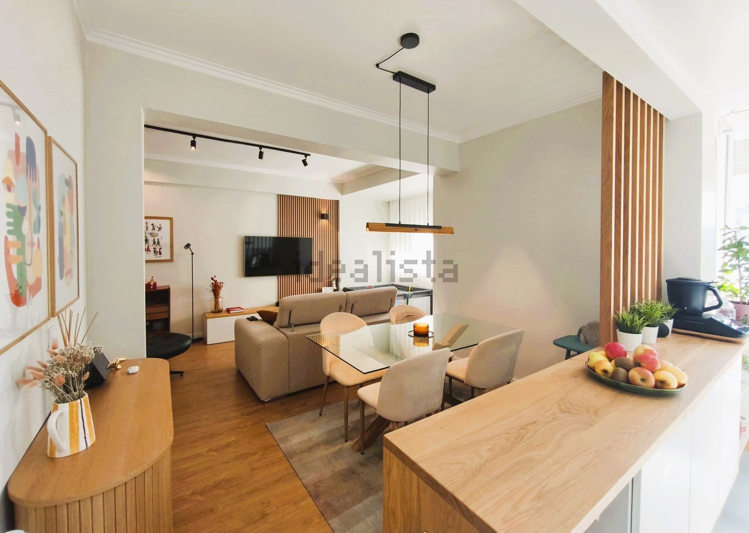 公寓 t2出售在Rua Almeida Garrett - 客厅