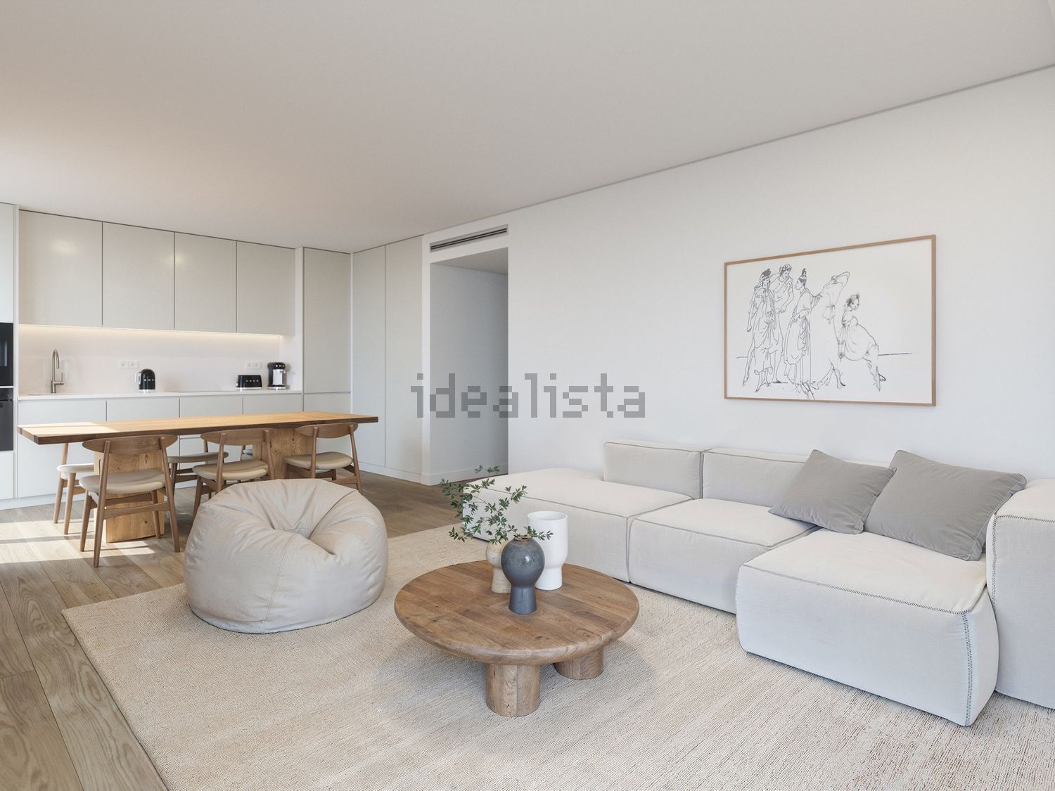 公寓 t3出售在Alameda das Linhas de Torres, 20 - 客厅
