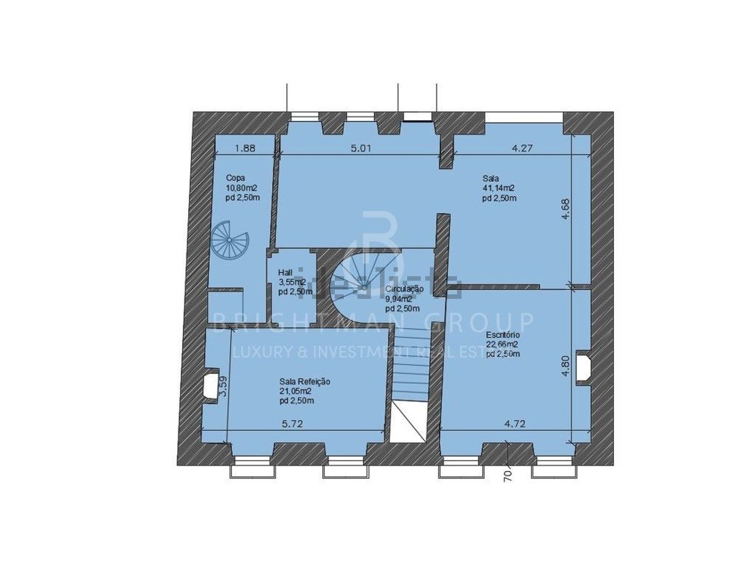 小楼房或独栋别墅出售在Carriche - Hospital das Forças Armadas - 平面图