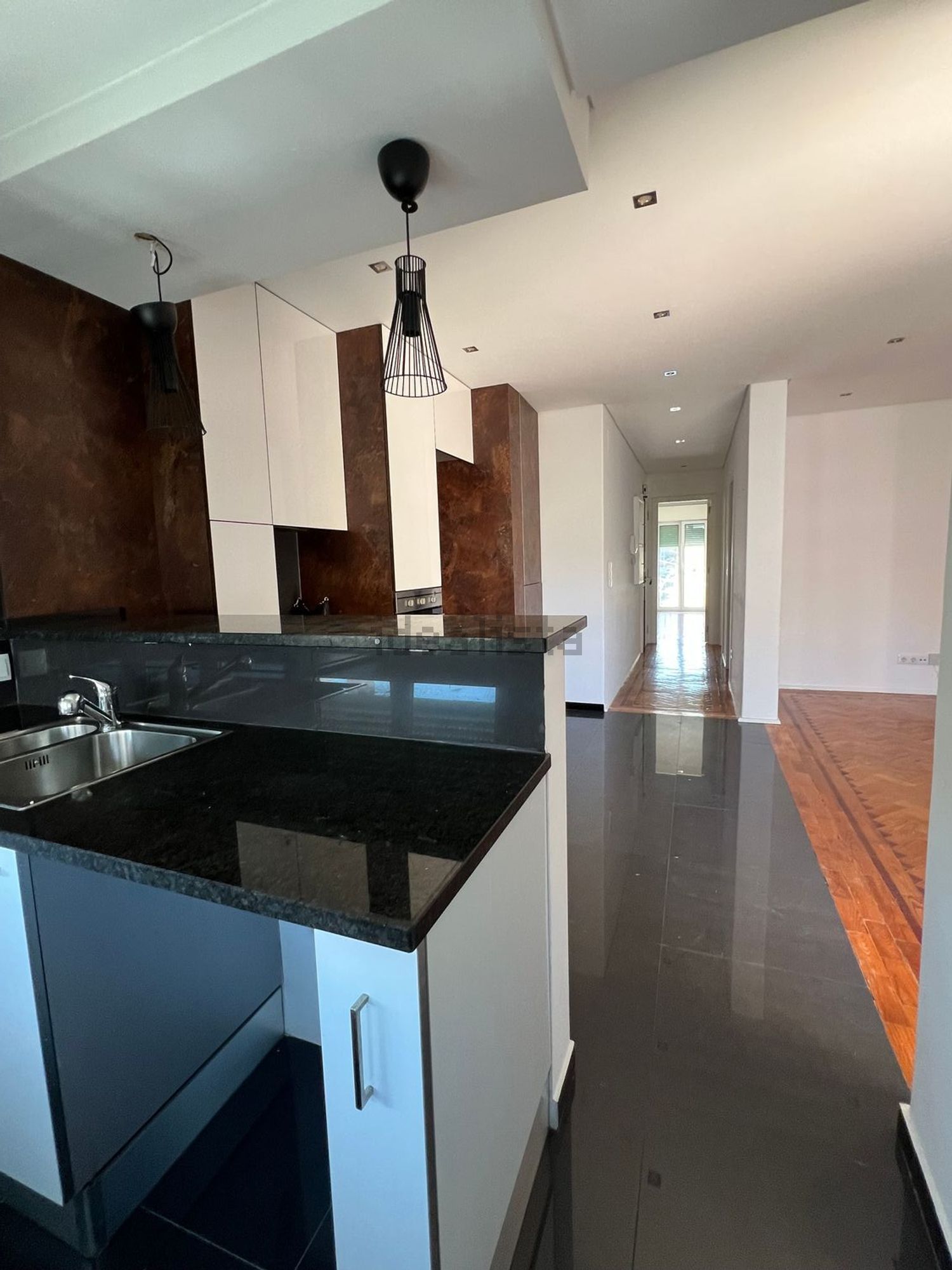 出租公寓 t2在Rua Doutor Egas Moniz, 2 - 厨房