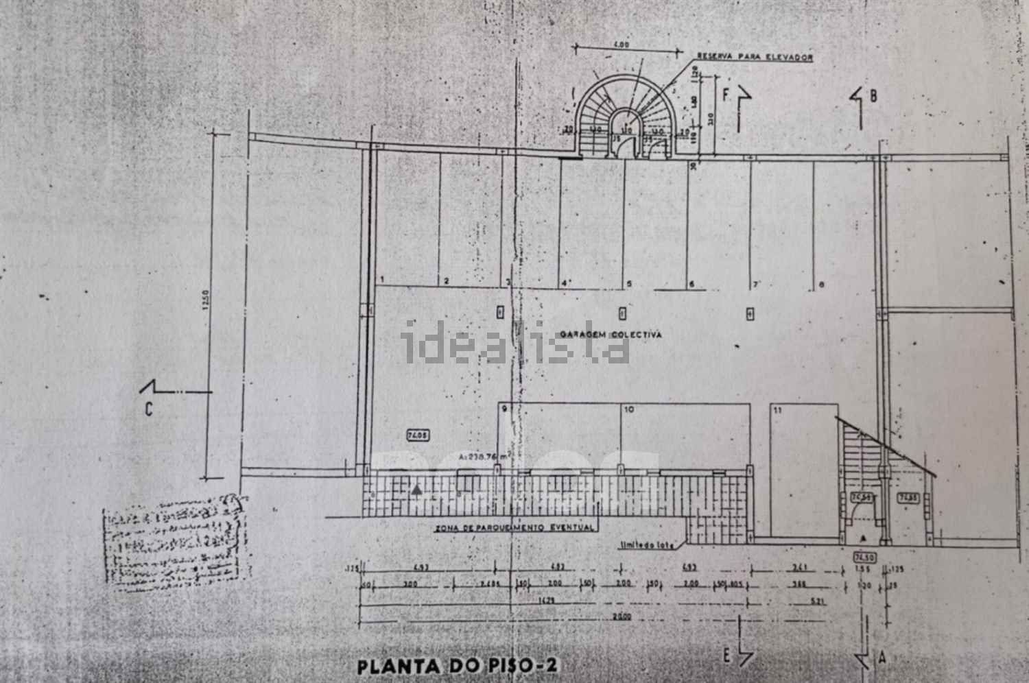 公寓 t1出售在Rua do Pedregal de Baixo, 8 - 平面图