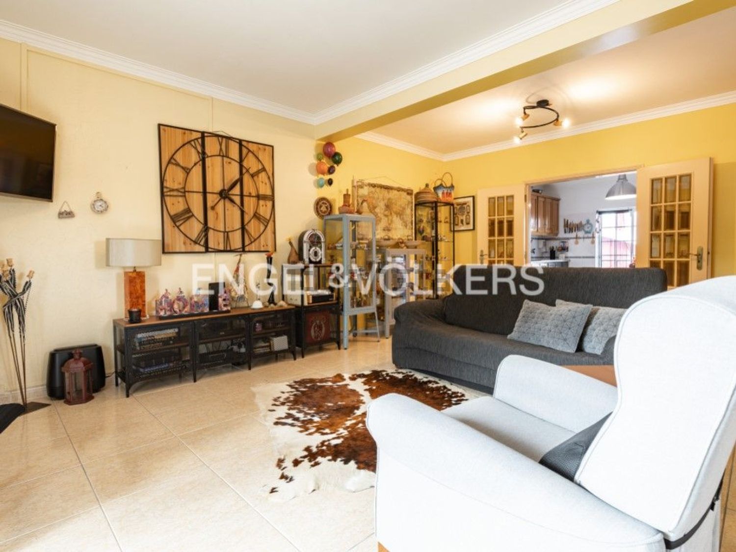 小楼房或独栋别墅出售在Caparica e Trafaria - 客厅