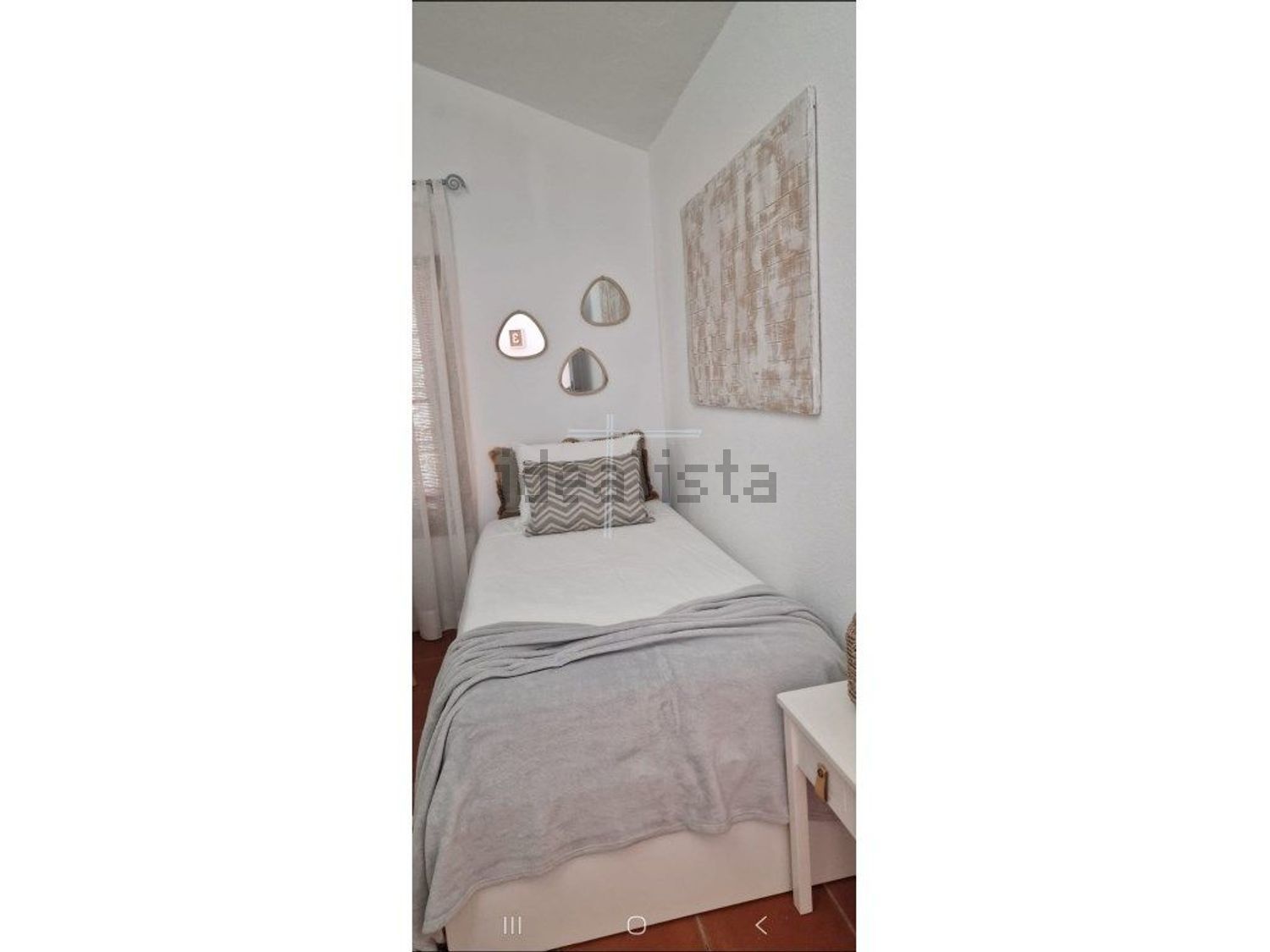 出租小楼房在Verdizela - 卧室