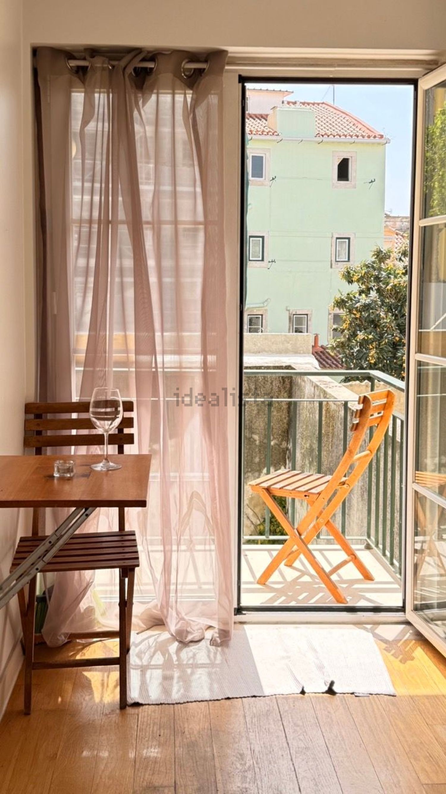 出租公寓 t1在Rua da Metade, 23 - 阳台