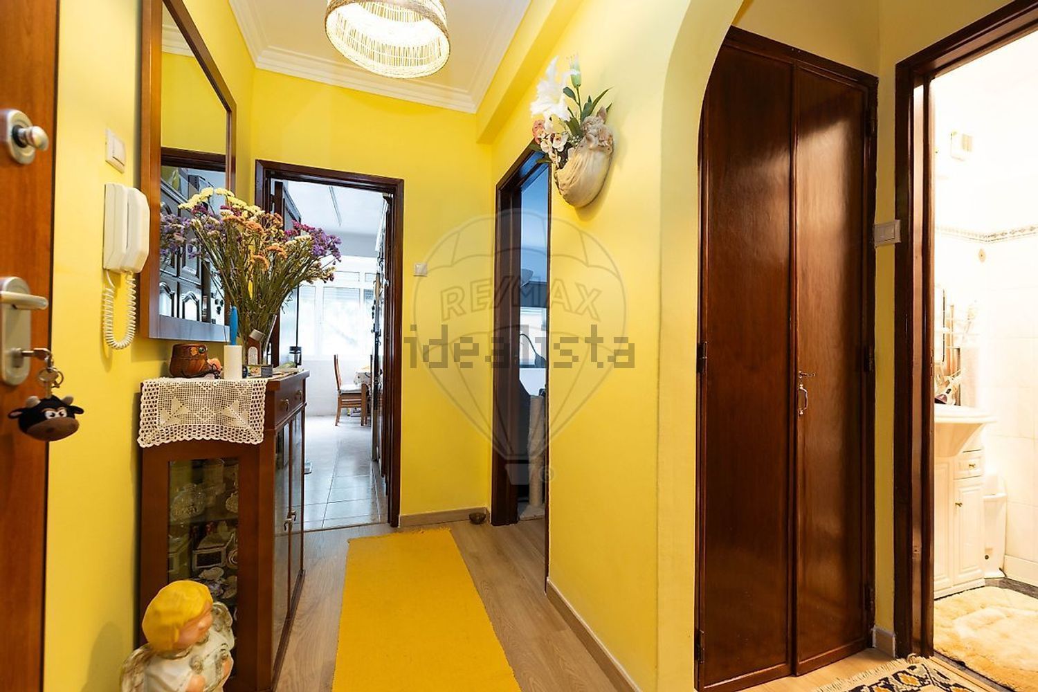 公寓 t2出售在Avenida Alexandre Salles - 过道