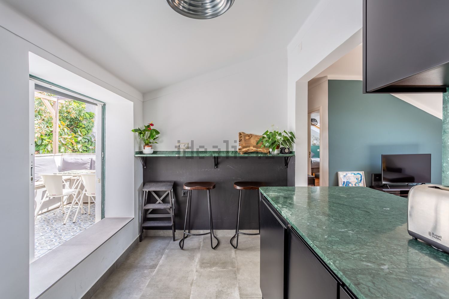 出租公寓 t2在Travessa do Cabral - 厨房