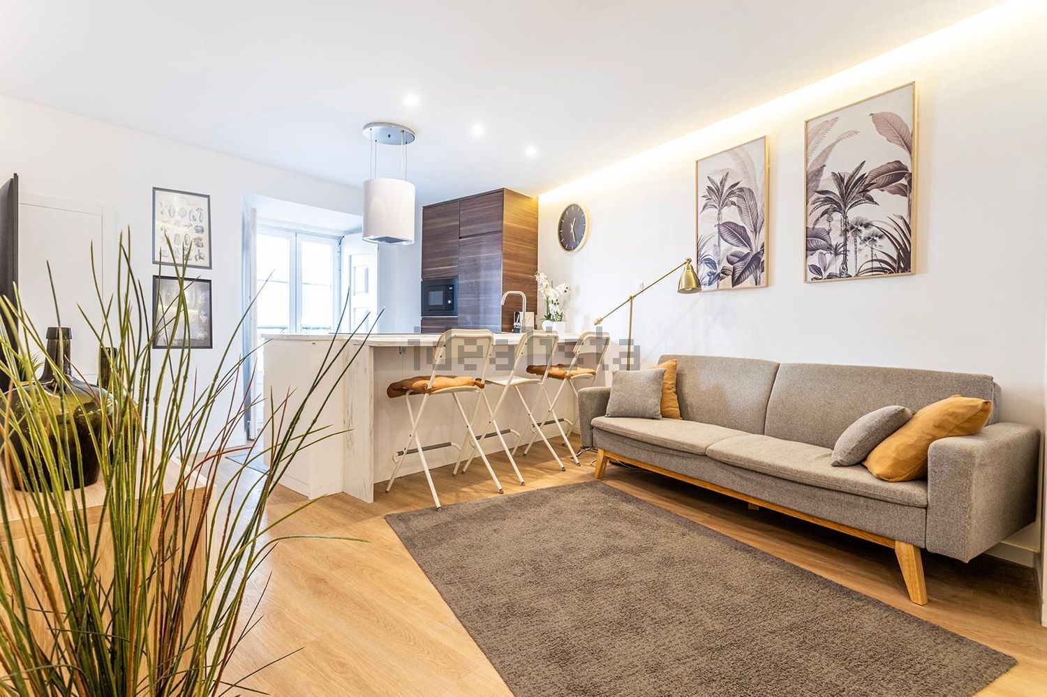 出租小楼房或独栋别墅在Largo das Olarias, 6 - 客厅