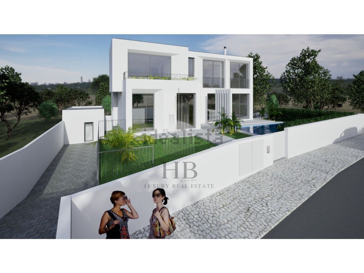 小楼房或独栋别墅出售Pobral - 外立面