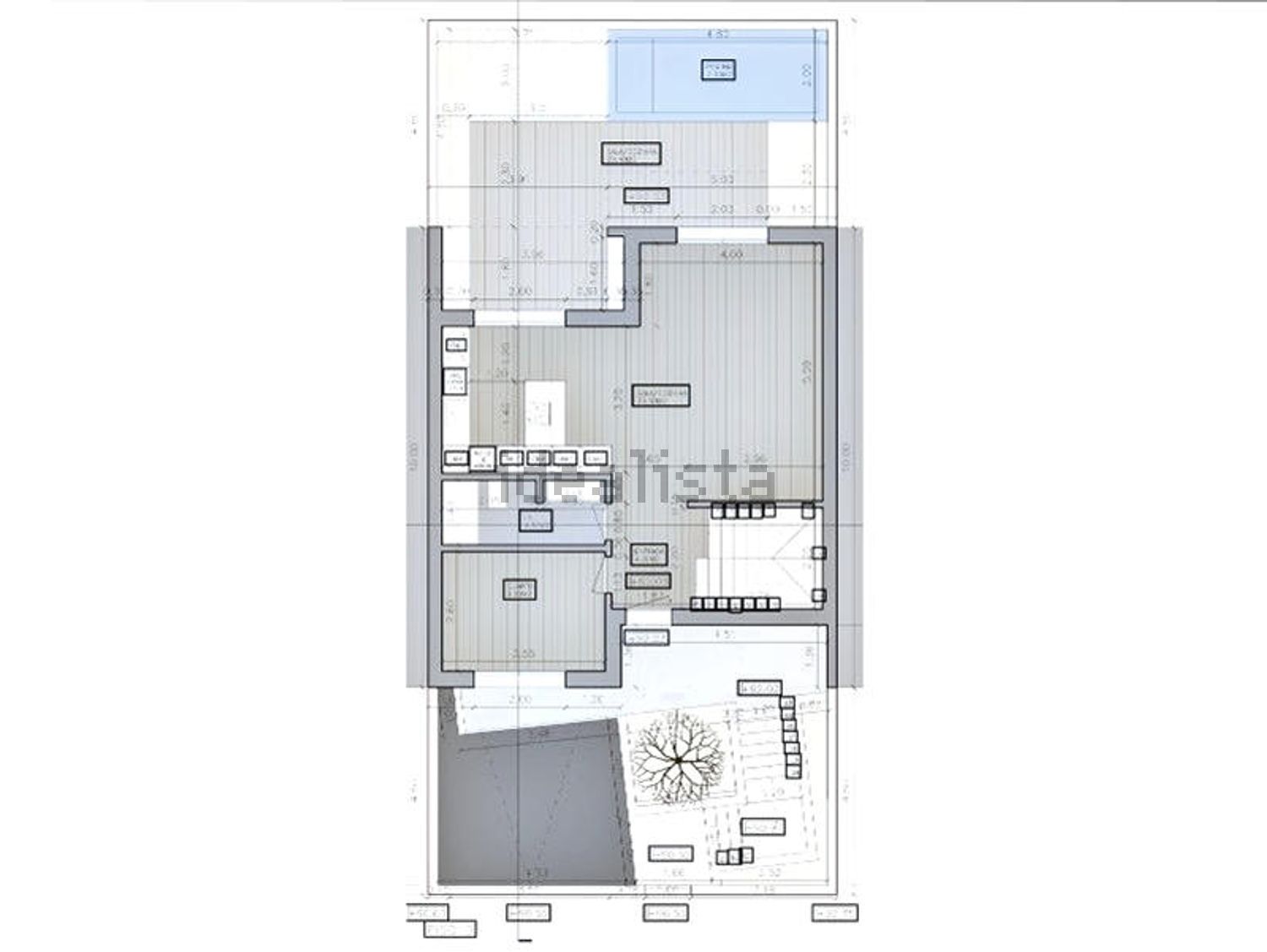 联排别墅出售Quinta das Amoreiras - 平面图