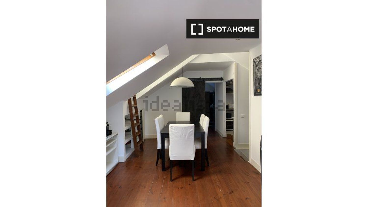 出租公寓 t1在Rua do Olival - 客厅