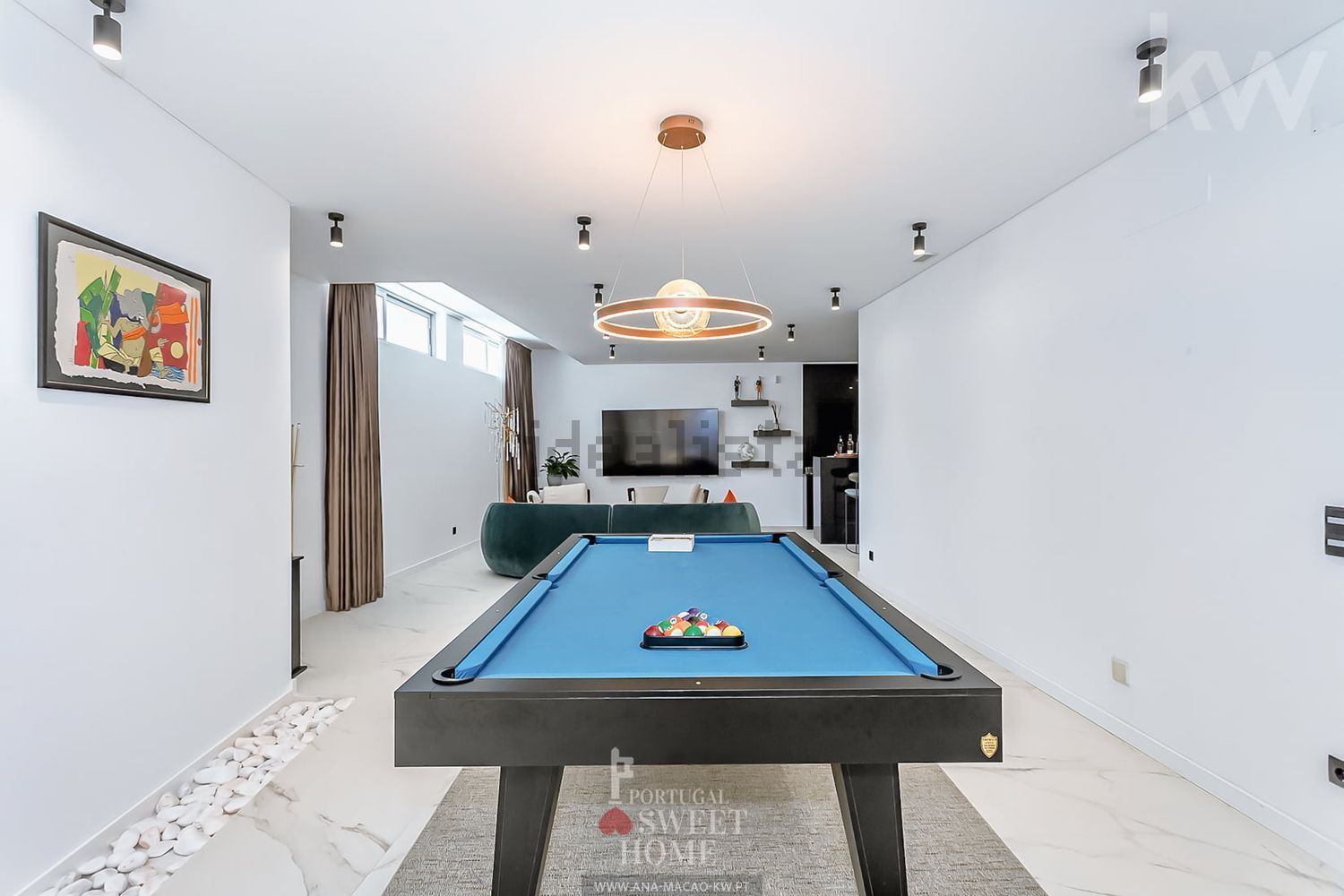 小楼房或独栋别墅出售在Beloura - Penha Longa - 客厅