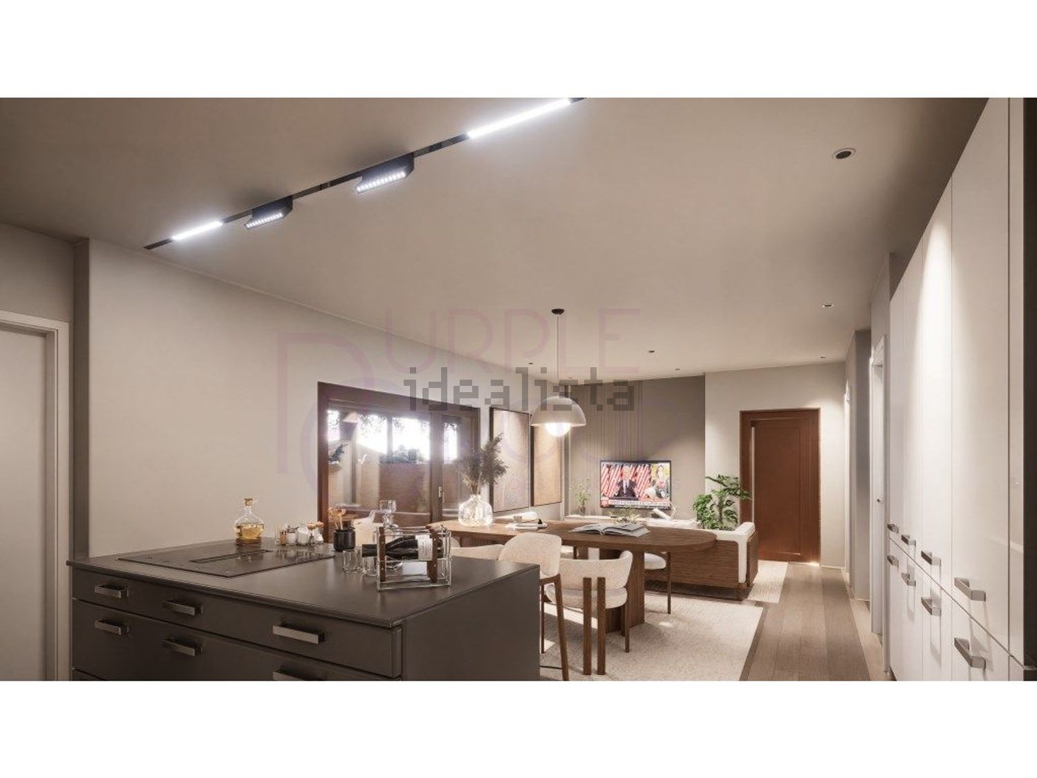 双拼别墅出售在Pinhal do General - 客厅