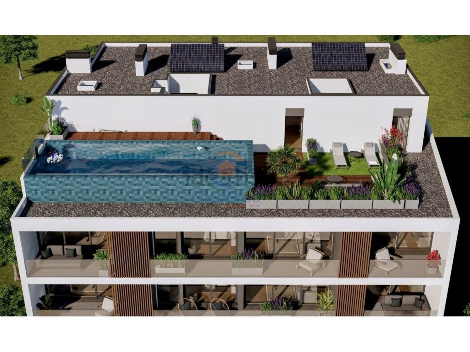 公寓 t3出售在Centro - 平面图