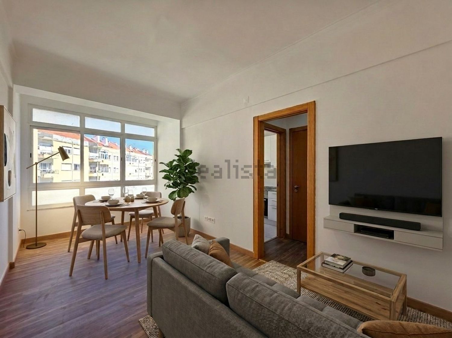 公寓 t2出售在Rua Barbosa du Bocage - 客厅